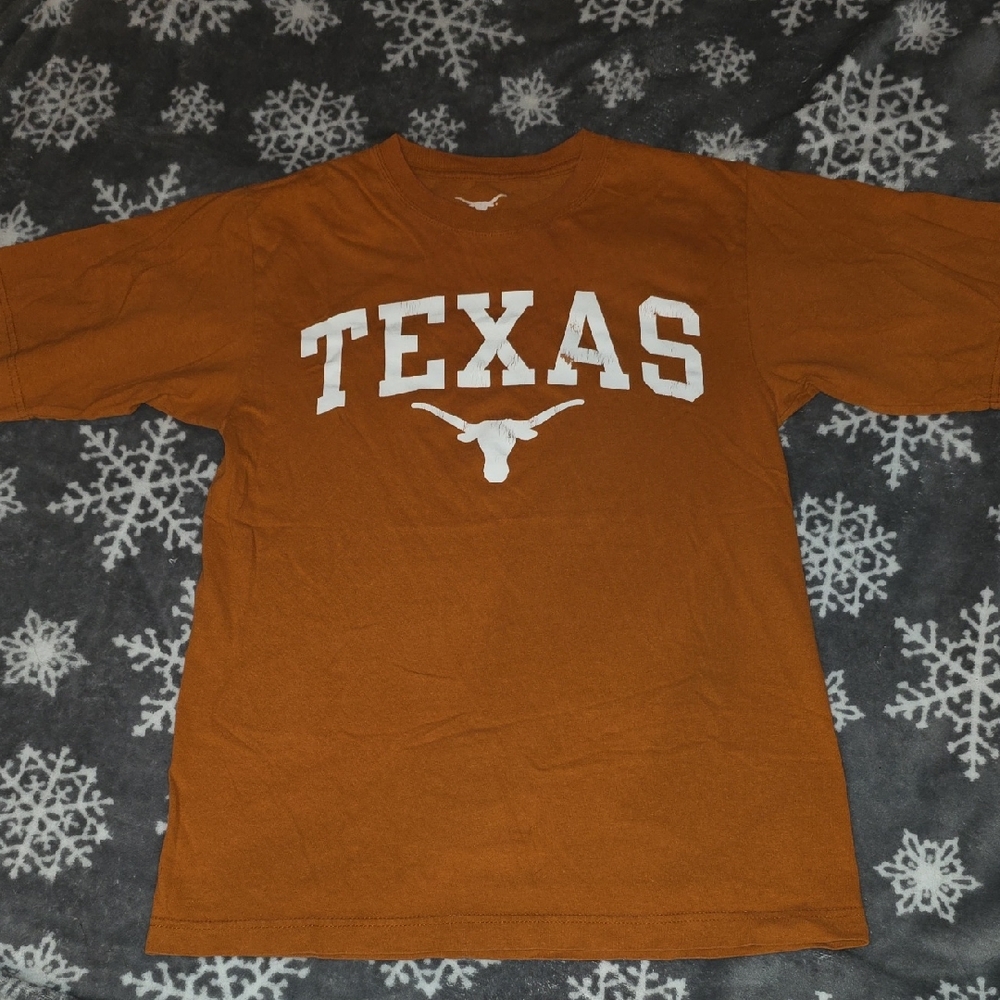 Vintage Authentic Texas Longhorns Orange T-Shirt *fair Condition*